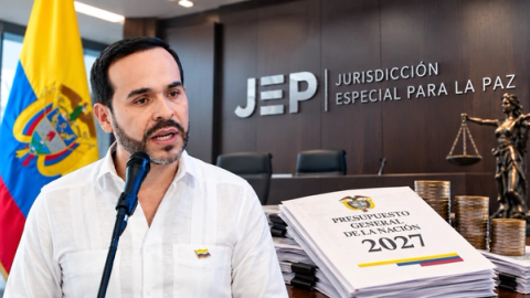 La ponencia del Presupuesto General de la Nación para 2027 contempla una reducción de $170.000 millones en los recursos destinados a la Jurisdicción Especial para la Paz (JEP).