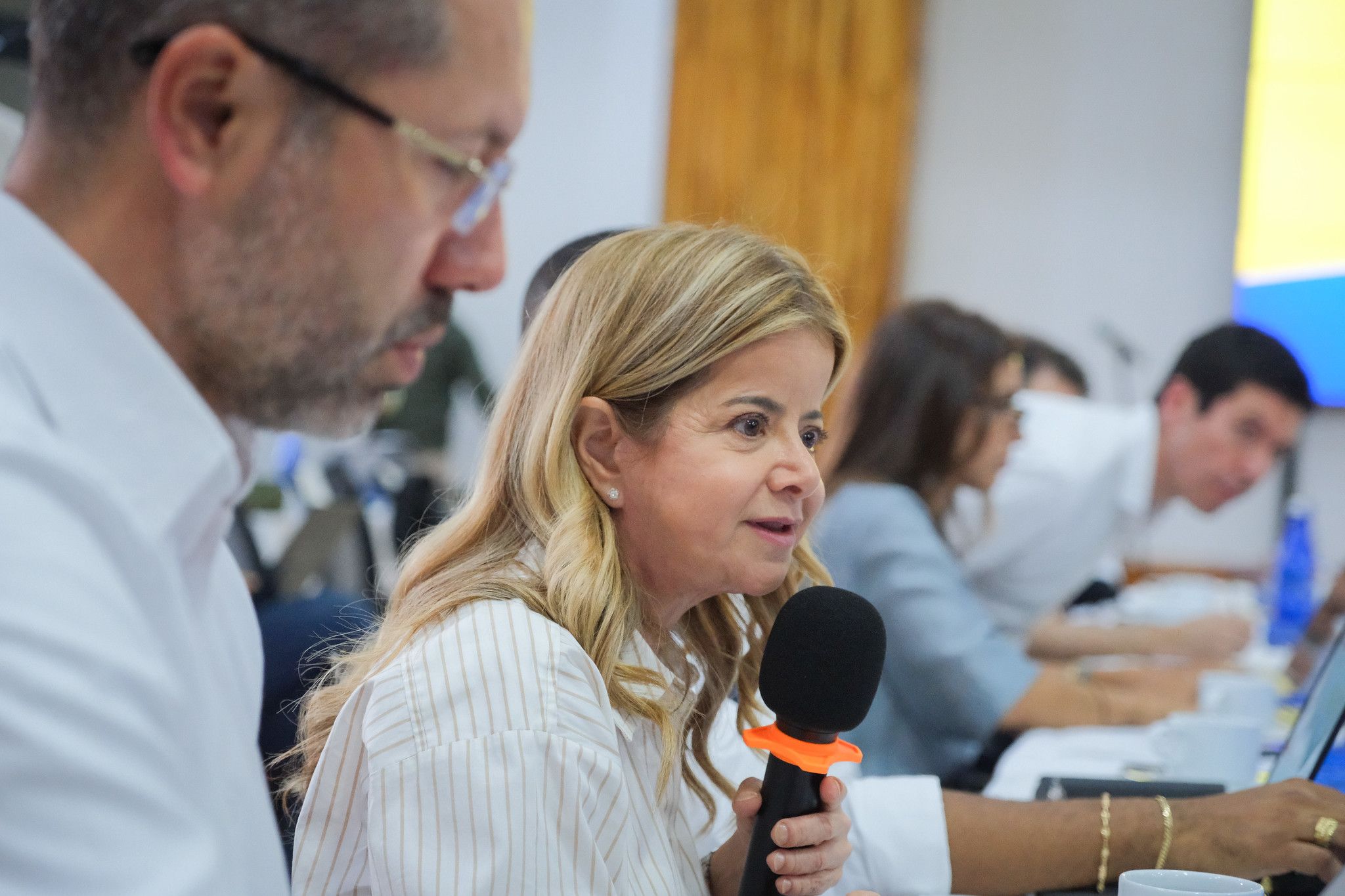 Elsa Noguera lidera la percepción digital entre el gabinete del Gobierno.