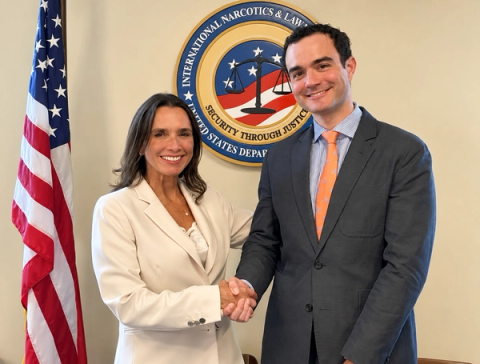 La embajadora María Consuelo Araújo ha sostenido reuniones con funcionarios del Gobierno estadounidense, congresistas y representantes empresariales durante sus primeros días en Washington.