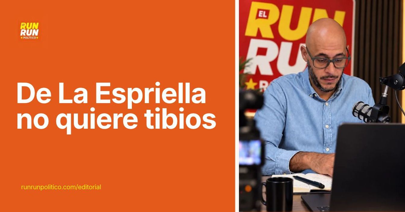 De La Espriella no quiere tibios