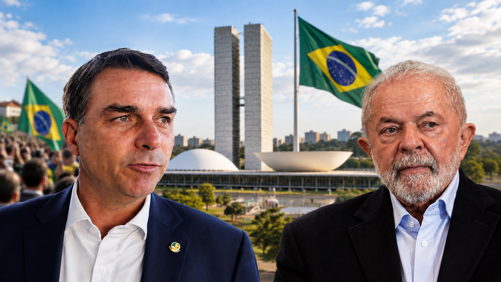 La carrera presidencial de Brasil llega a su recta final con Lula da Silva y Flávio Bolsonaro cada vez más cerca en las encuestas.