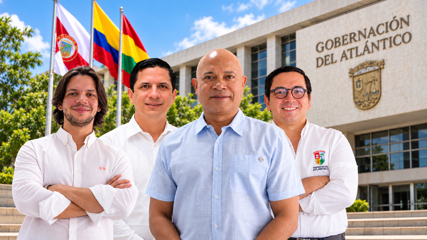 El gobernador del Atlántico, Eduardo Verano, oficializó los nombramientos de Carlos Arturo Martínez en Hacienda, Arturo García en Asuntos Internacionales, Mario Alberto Segura en Infraestructura, José Alfonso Ternera como encargado de Educación y Ernesto Rafael Barros en Agua Potable y Saneamiento Básico.