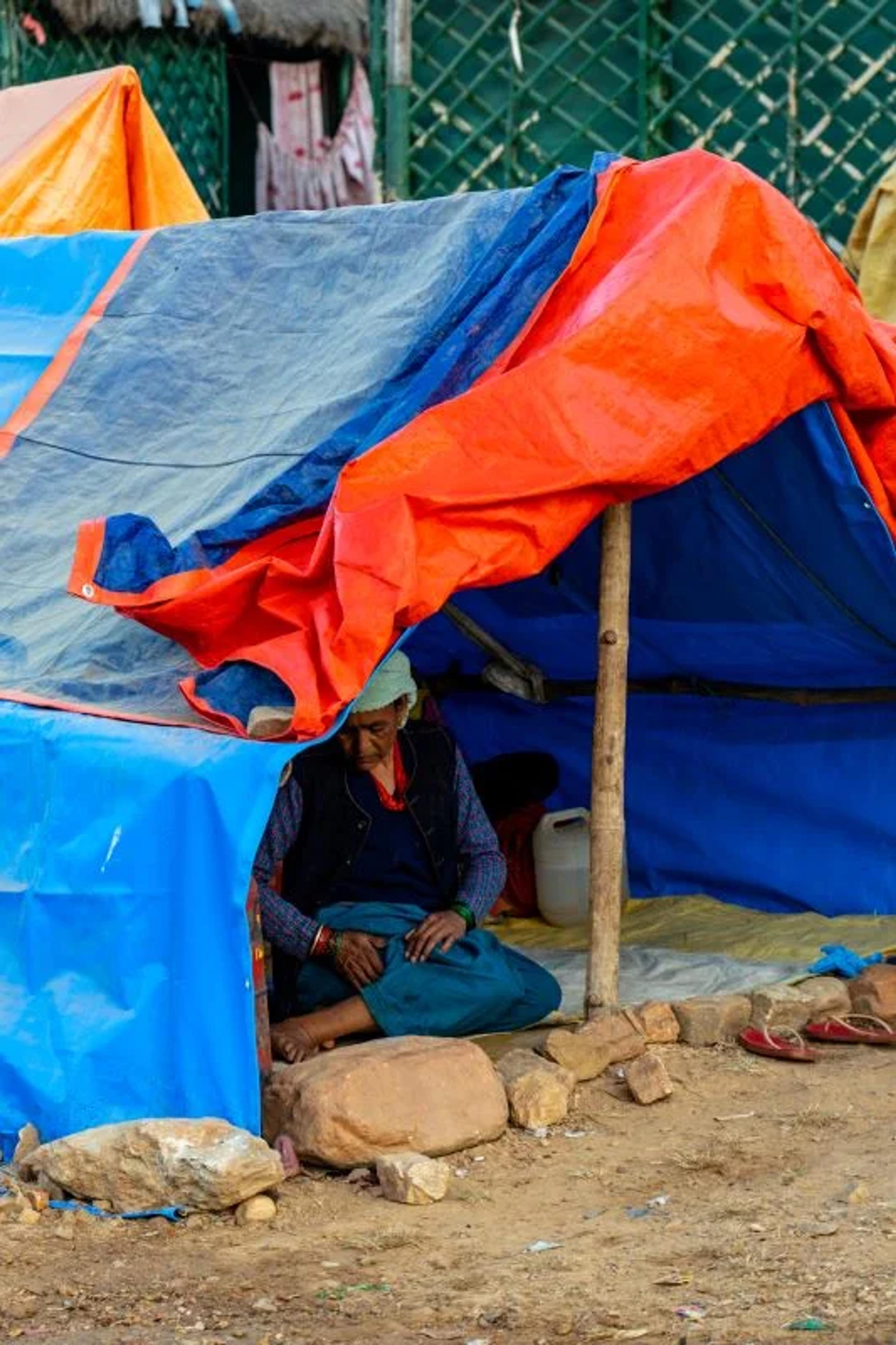 Distribution of tents to families impacted by 2023 earthquake, Jajarkot, Nepal