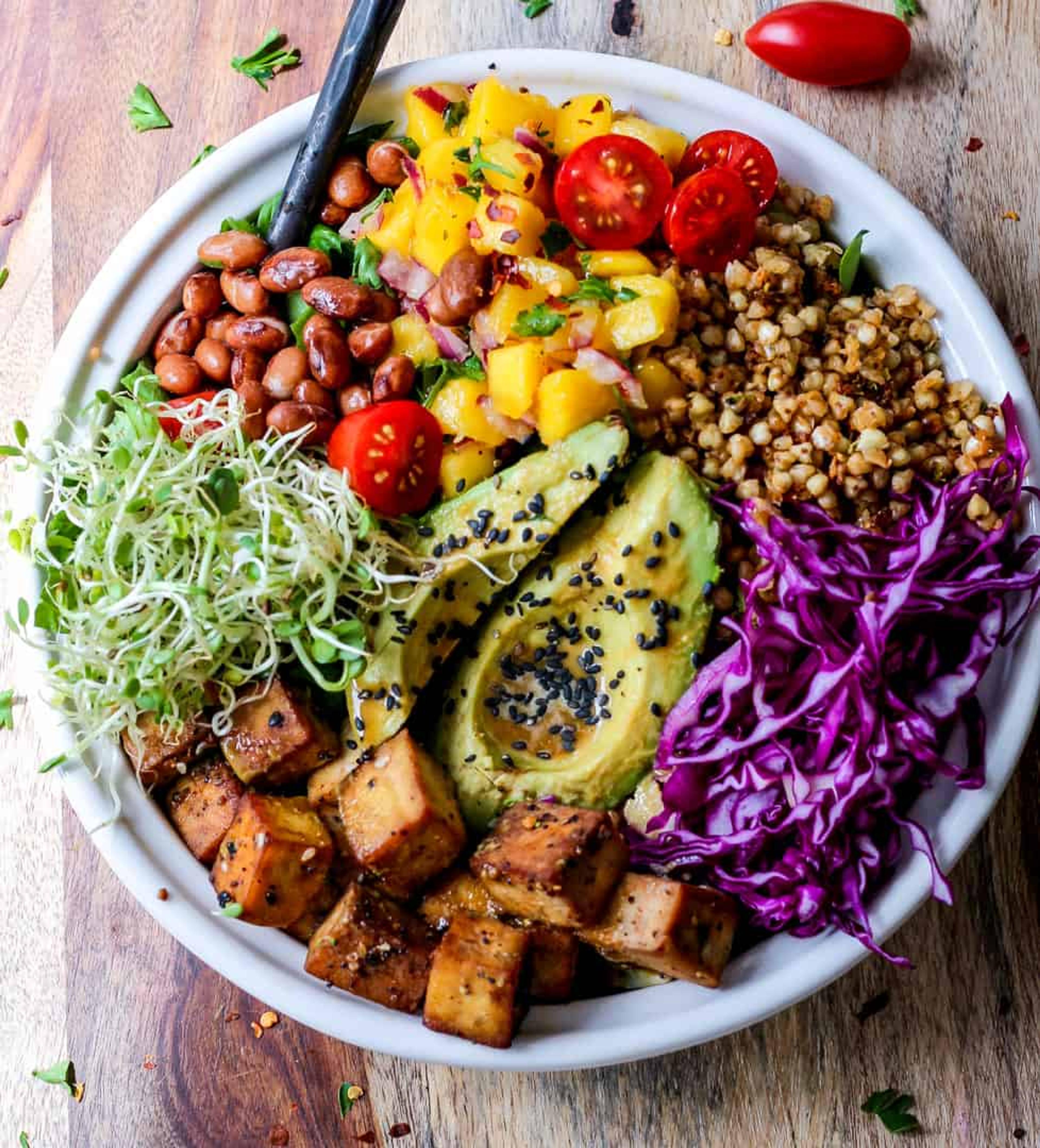 Spicy Chickpea Buddha Bowl