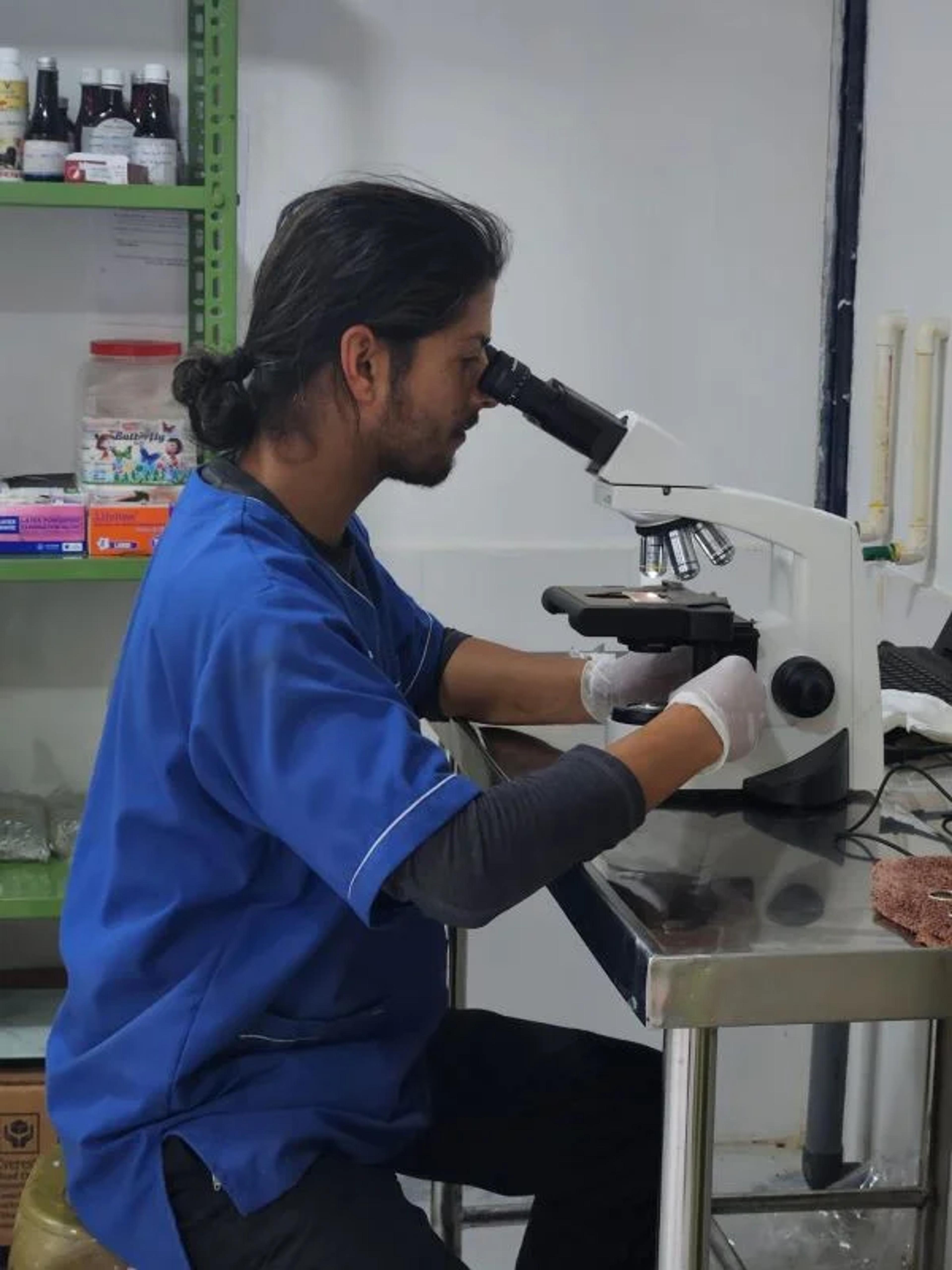 Dr. Bhuwan Giri at Kathmandu Care Center