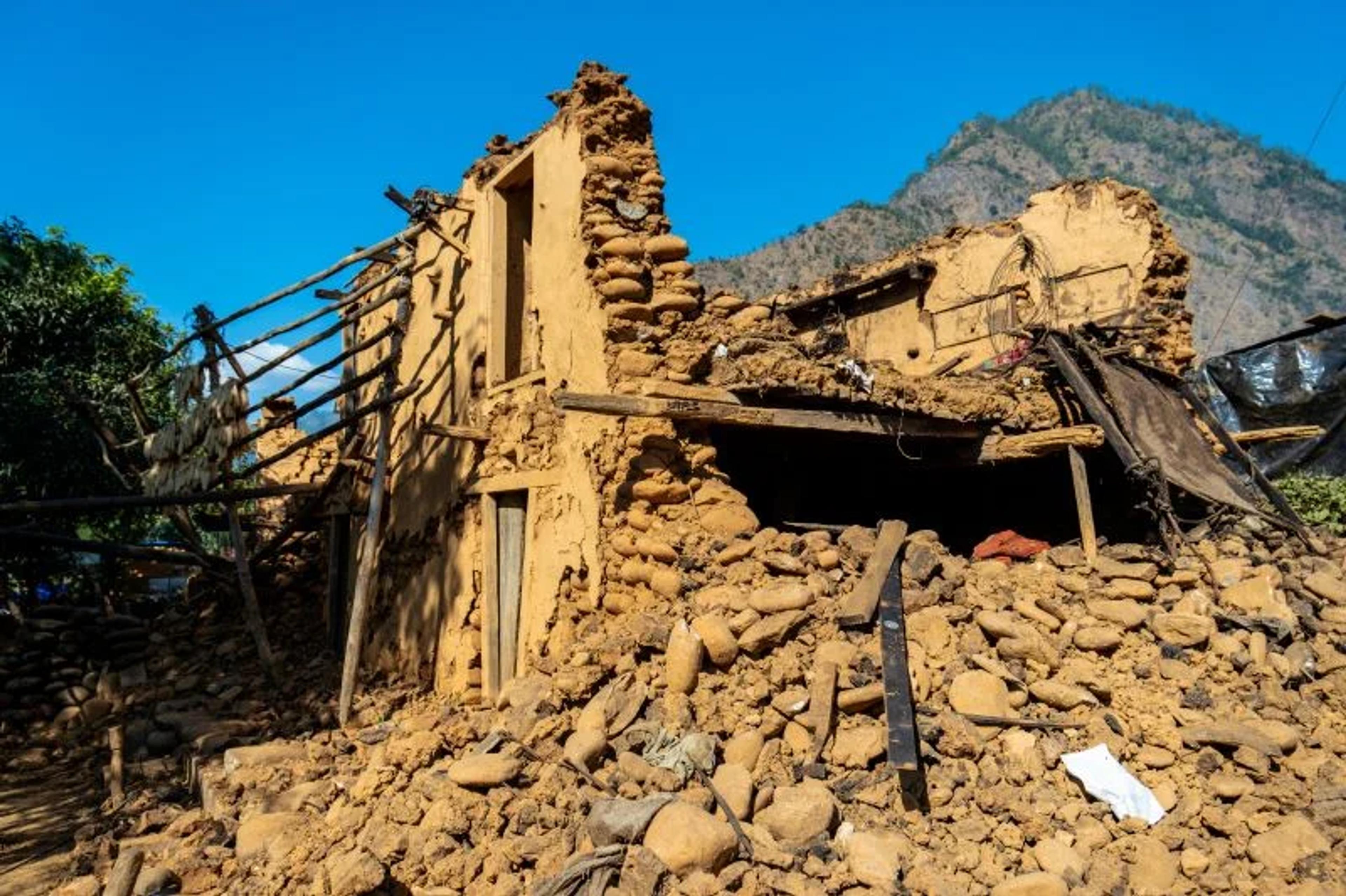 Devastation in Jajarkot after 2023 earthquake