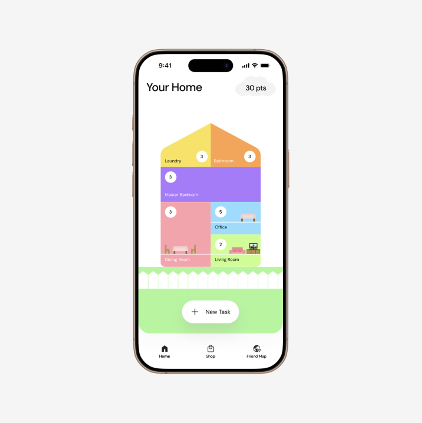 HabitAt project interface