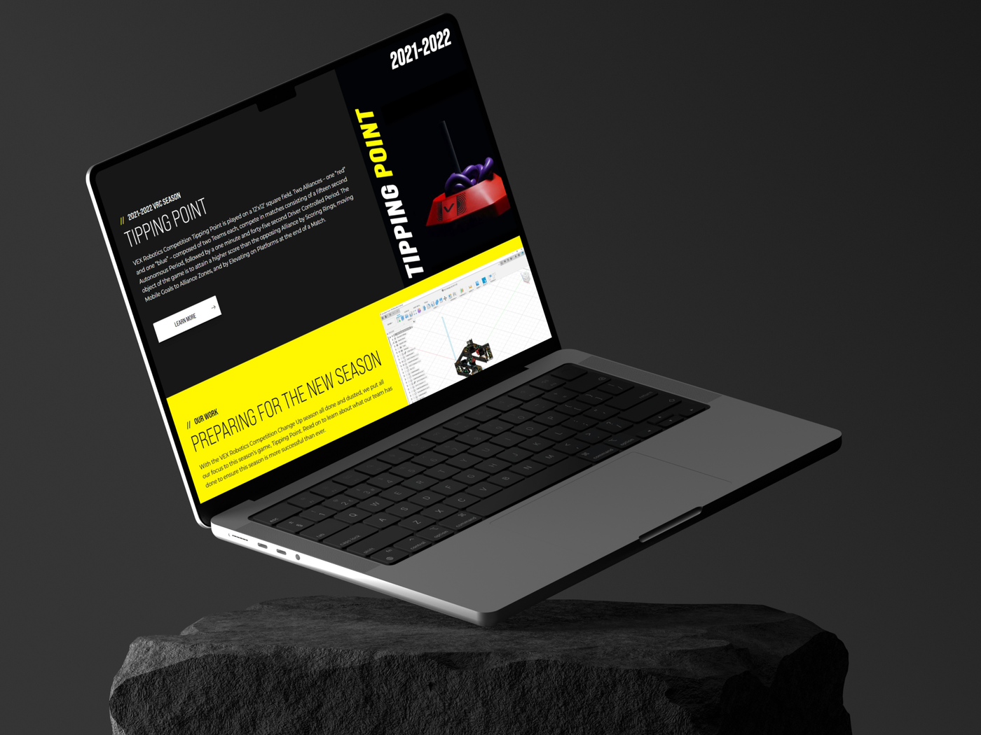 Team 839 Website — Scene 3