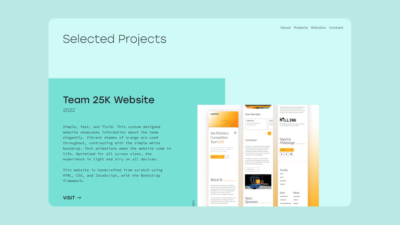 Winstonzhao.ca V1 — winstonzhaov1