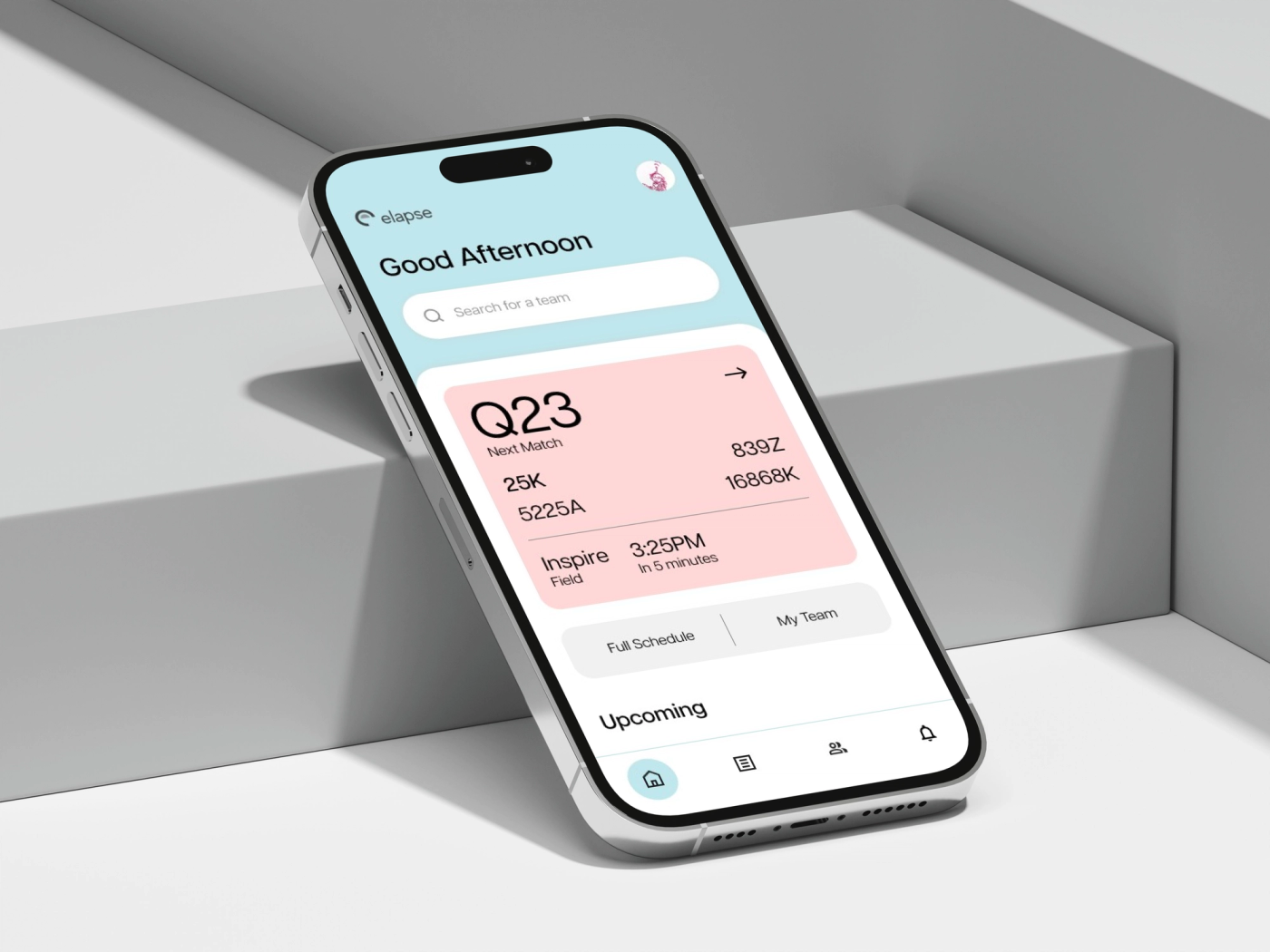 Elapse App Design — Scene 6
