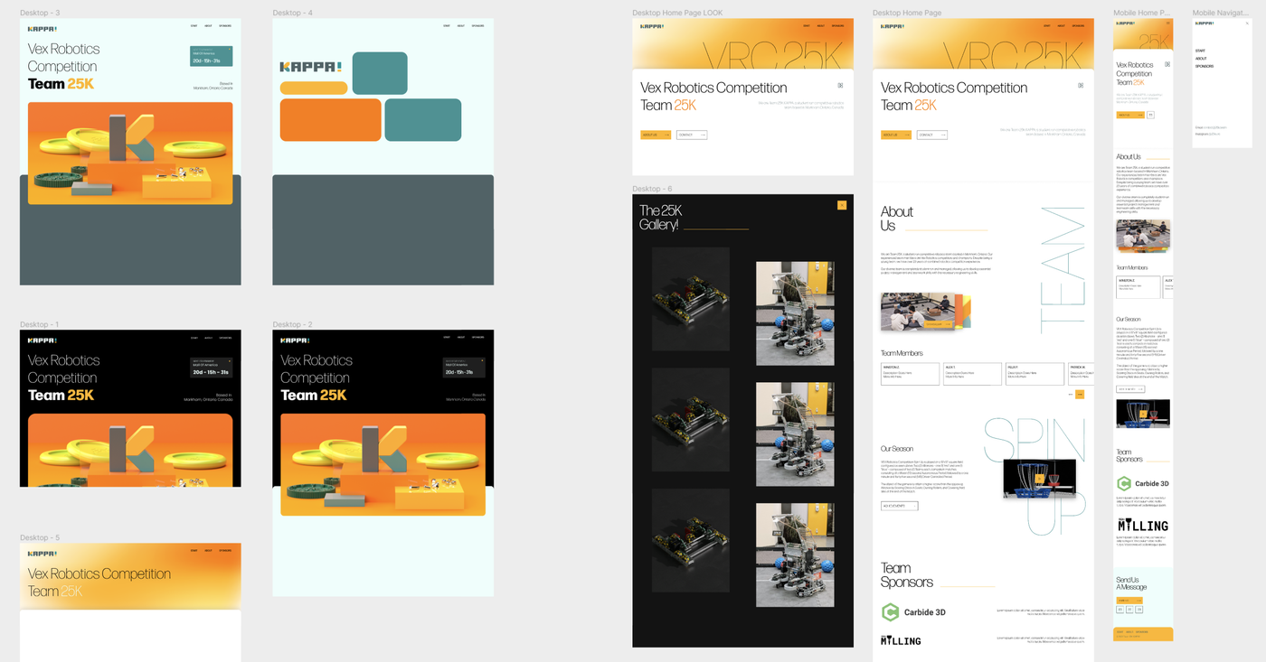 Team 25K Website — 25kteam3
