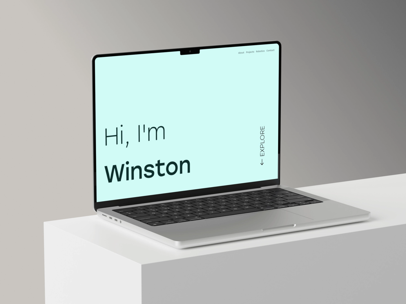 Winstonzhao.ca V1 — Scene 1