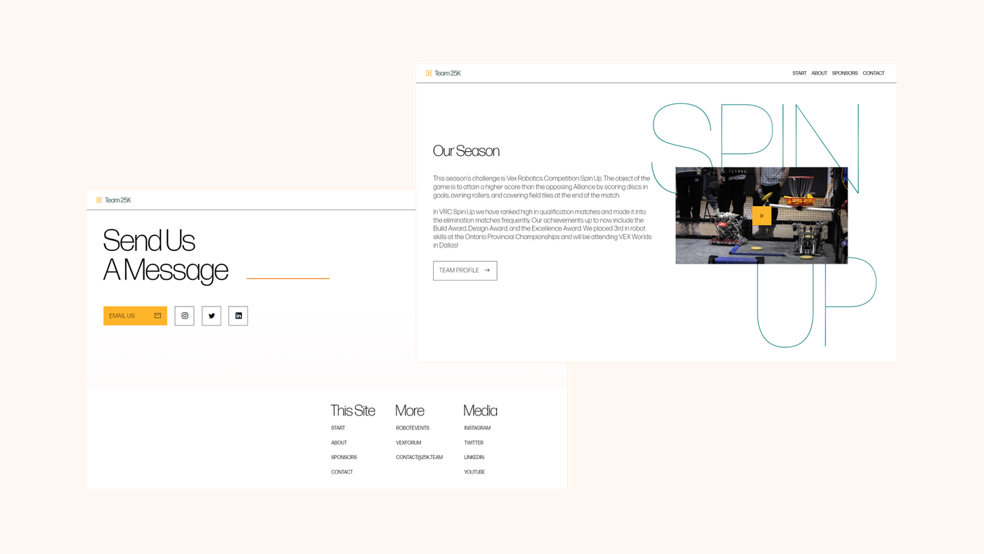 Team 25K Website — 25kteam2