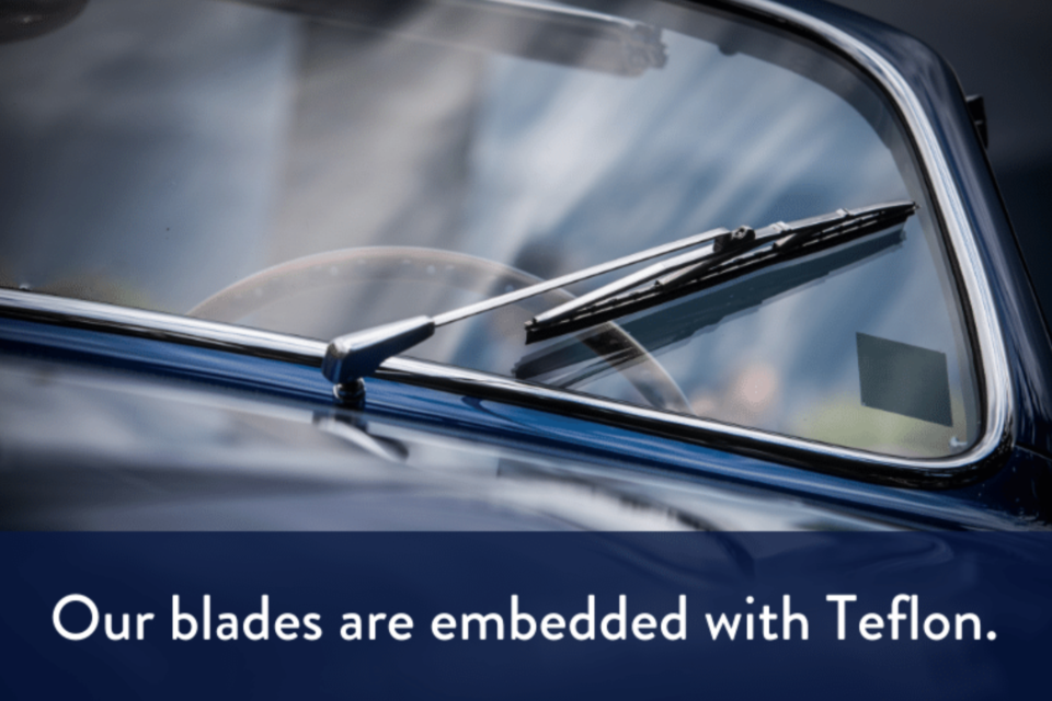 Wiper with Teflon claim