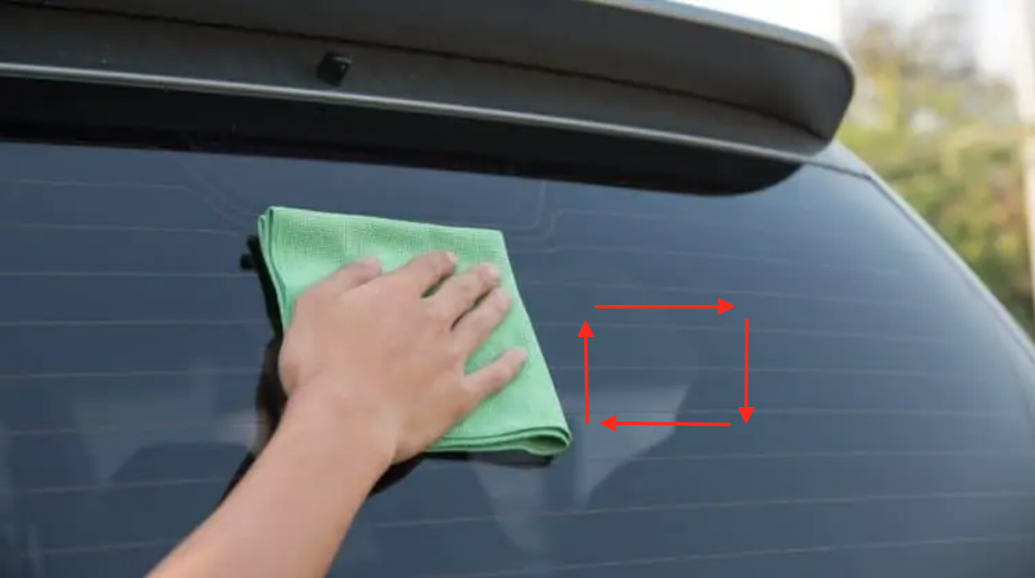 the box wipe method