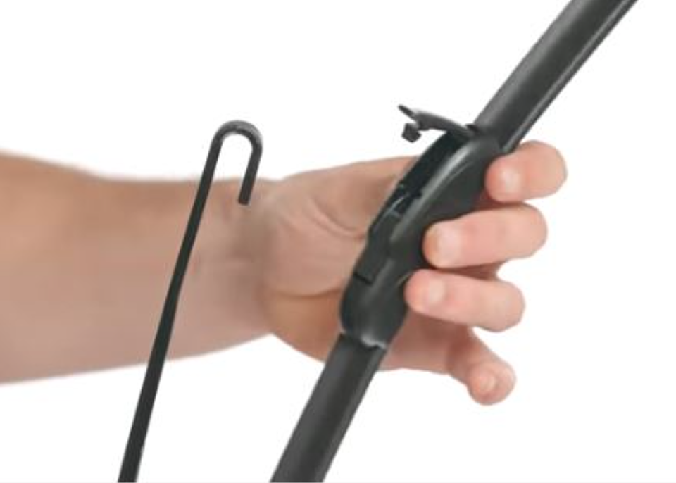 Attaching a wiper WUA