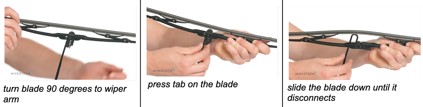 How to remove wipers