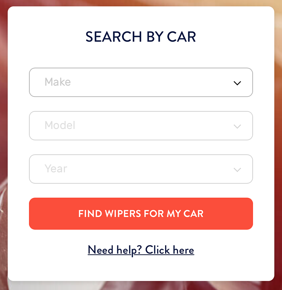 Image of our search page