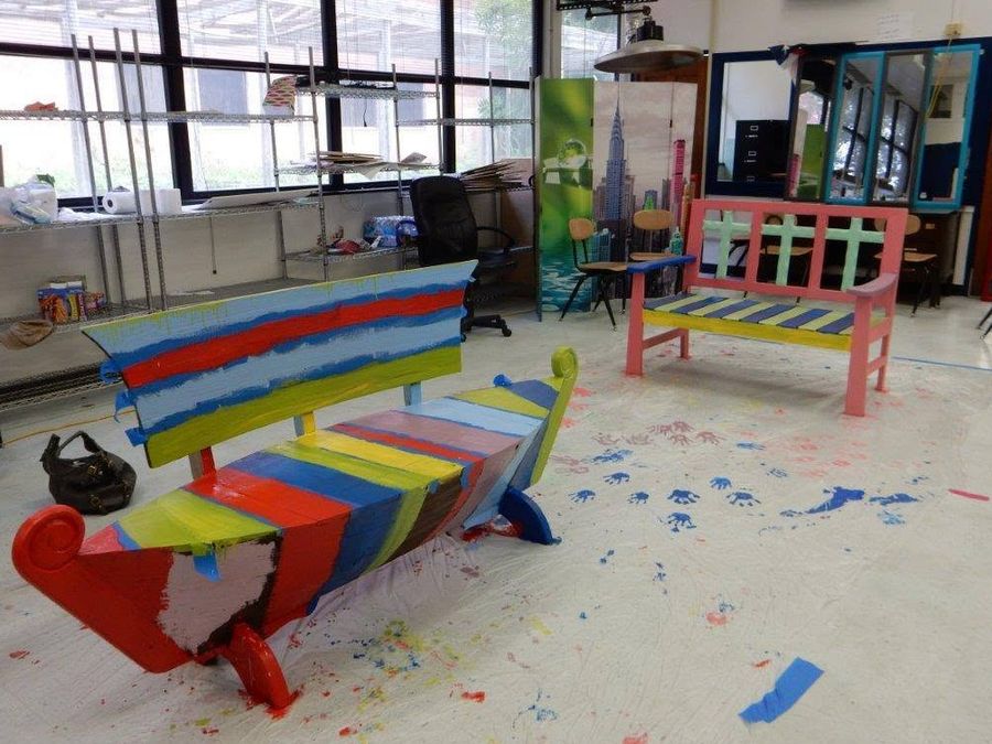 The outdoor gathering space imagined by middle school students