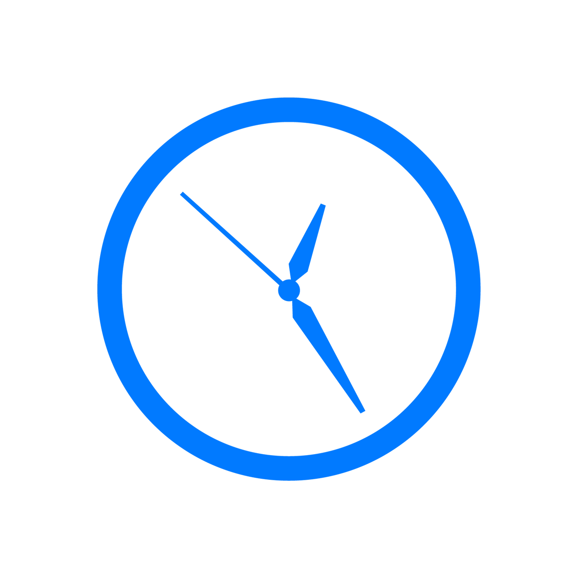 Icons Blue Clock