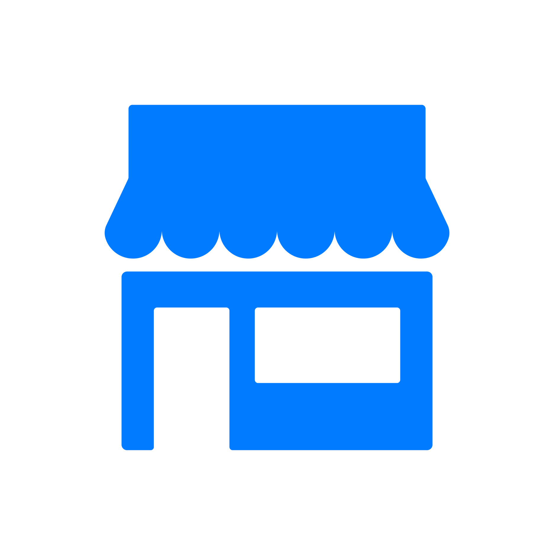 Icons Blue Retail