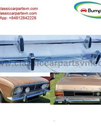 Ford Lotus Cortina MK2 bumpers (1966-1970) with 4xover riders