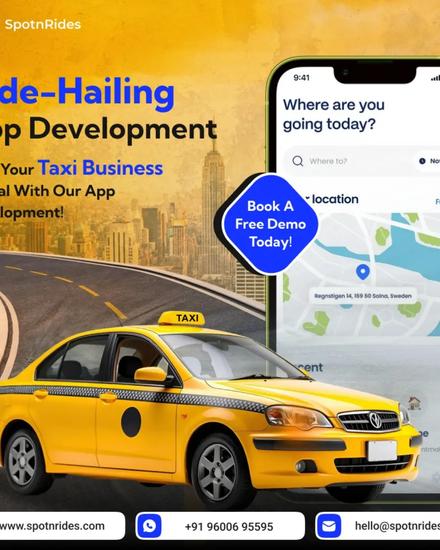 Run Your Taxi Startup Seamlessly with SpotnRides Uber Clone App