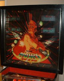 Old God of war PinBall machine