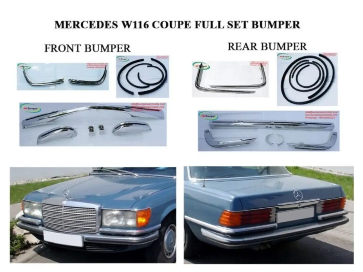 Mercedes W116 EURO style Bumpers (1972-1981) | Advertising and Printing | Hamilton | Ad gallery (SEO) | 2