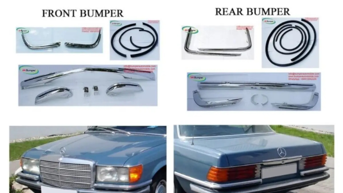 Mercedes W116 EURO style Bumpers (1972-1981) | Advertising and Printing | Hamilton | Ad gallery (SEO) | 3