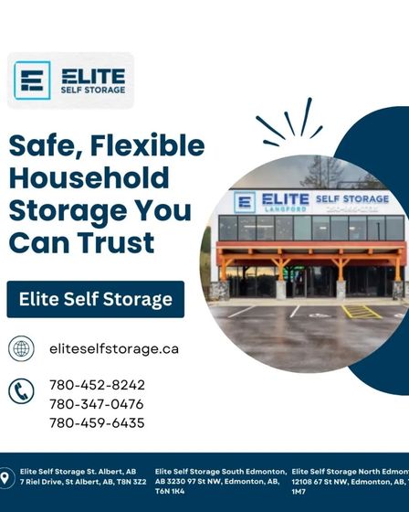 Elite Self Storage – Safe, Flexible Household Storage You Can Trust | Other Services | Edmonton | 1