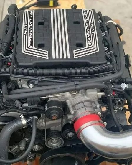 GM 6.2L LT4 Supercharged V8 engine paired with 6-speed manual transmission complete Plug and Play | Chevrolet | Kitchener | 2