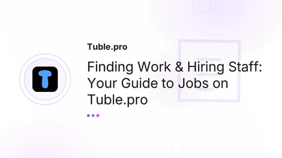 Jobs in Toronto & Montreal: Find Work & Staff | Tuble.pro