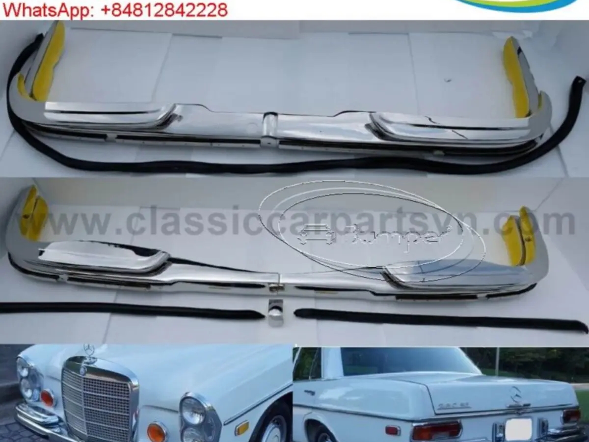 Mercedes Benz W108 W109 bumpers with rubber | Advertising and Marketing | Martensville | Ad gallery (SEO) | 2