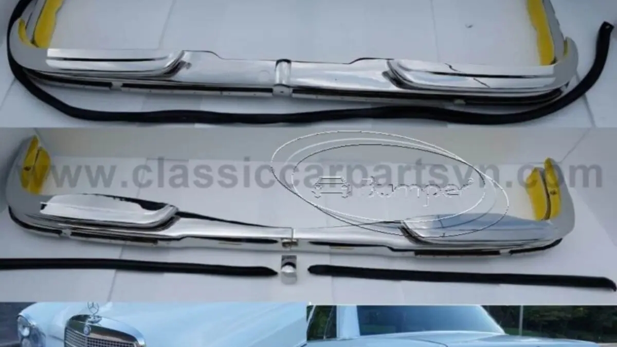 Mercedes Benz W108 W109 bumpers with rubber | Advertising and Marketing | Martensville | Ad gallery (SEO) | 3
