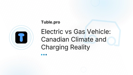 Electric vs Gas Vehicle: Canadian Climate and Charging Reality