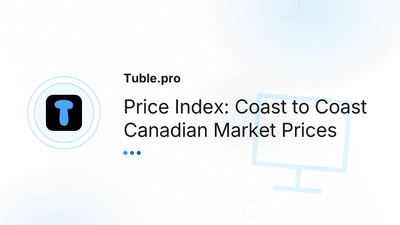 Price Index Canada — Market Prices | Tuble.pro