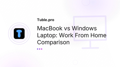 MacBook vs Windows Laptop for Remote Work Canada