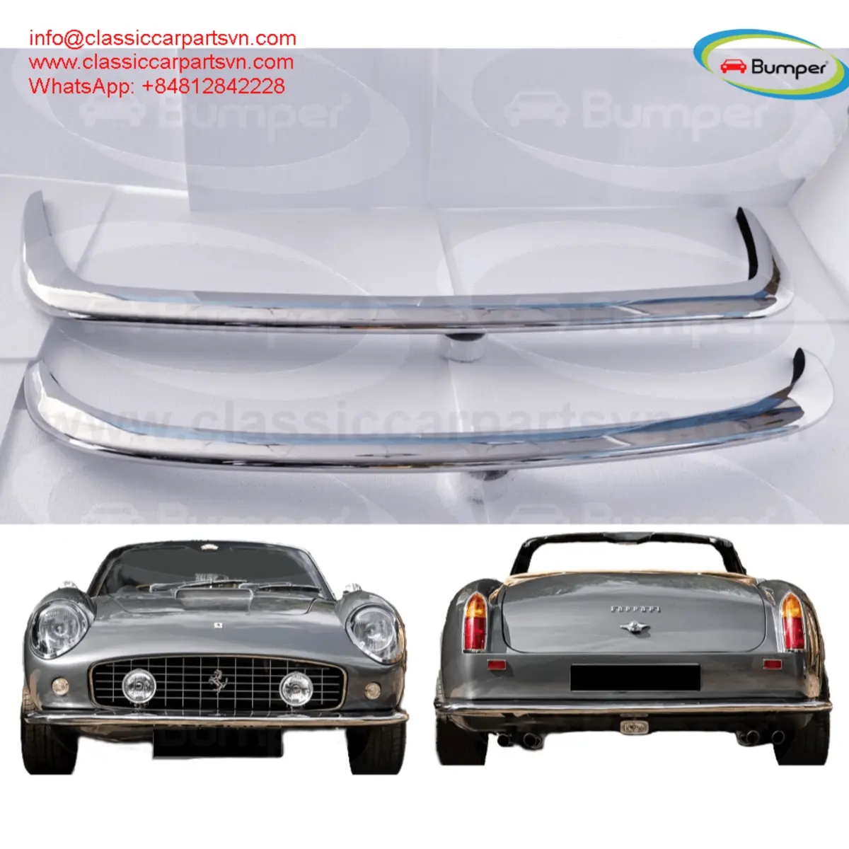 Ferrari 250 GT SWB California Spyder bumper new (1959-1963) | Other vehicles | Gatineau | 1