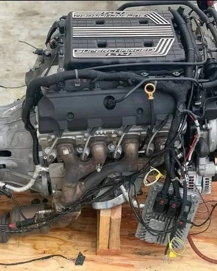 GM 6.2L LT4 Supercharged V8 engine paired with 6-speed manual transmission complete Plug and Play | Chevrolet | Kitchener | 1