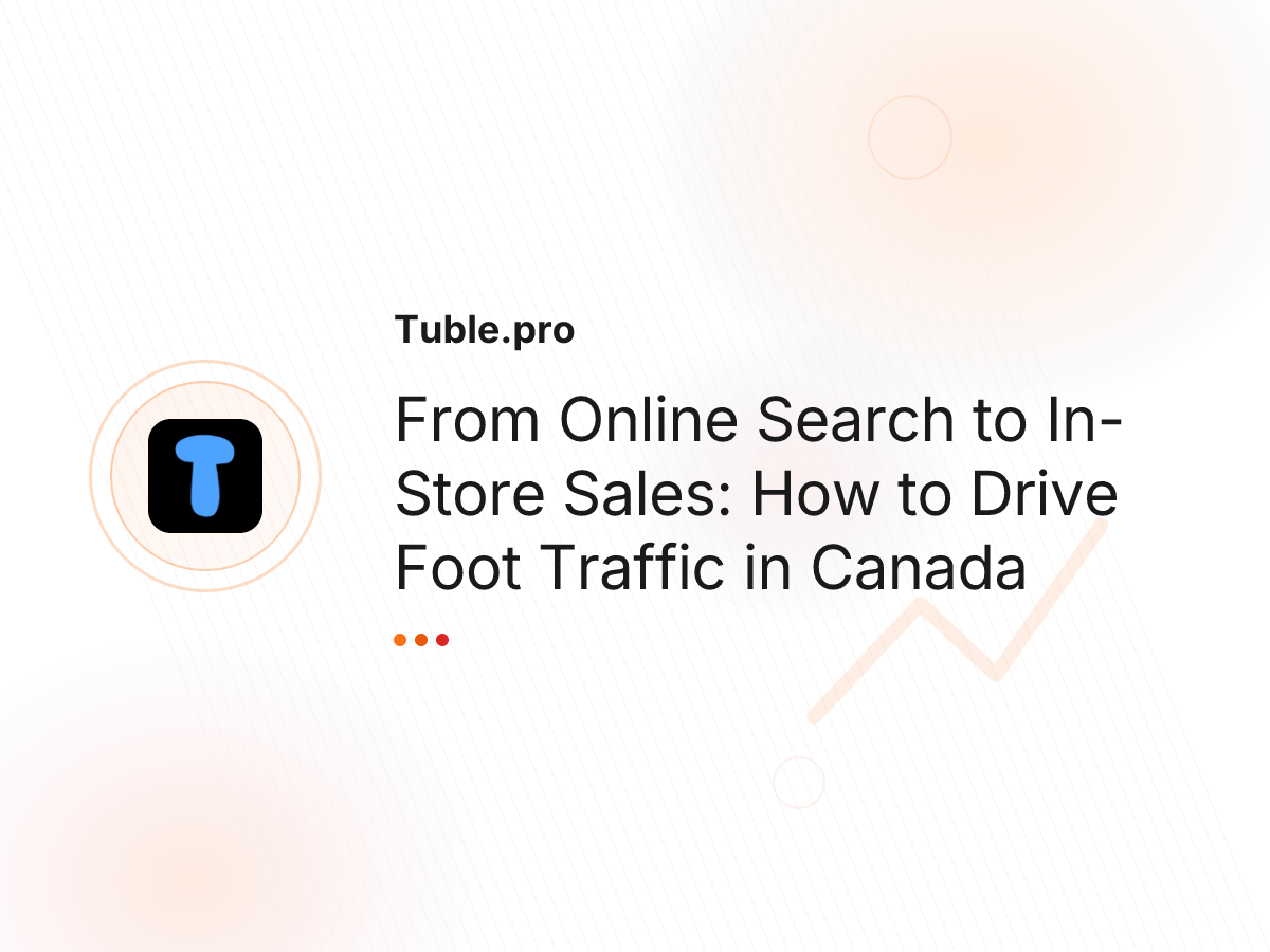 From Online Search to In-Store Sales: How to Drive Foot Traffic in Canada
