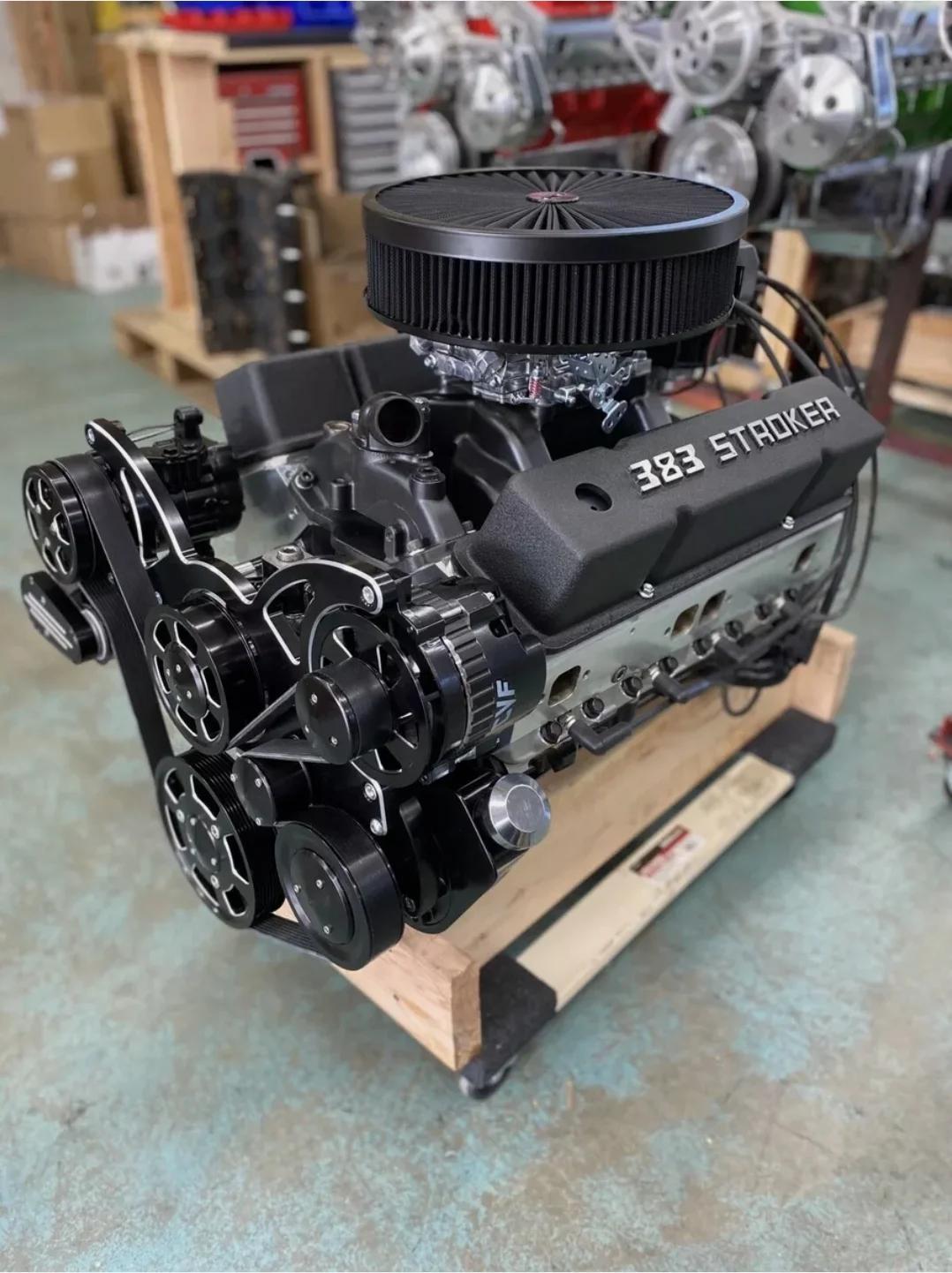 Moteur Chevy 383 stroker, petit bloc légendaire, prêt à être installé (Plug and Play) | Chevrolet | Fort Resolution | 4