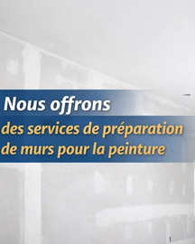 Tirage de joints et finition de gypse | Projets résidentiels de grande envergure