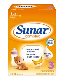 🍼 Sunar Complex 3 Vanilla – 600 g | Shop now at Beyston.com