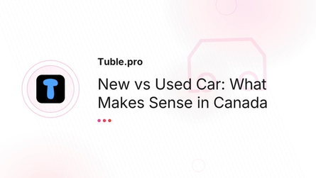 New vs Used Car: What Makes Sense in Canada