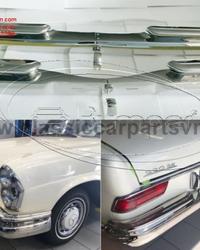 Mercedes W111 W112 Fintail Coupe (1959 – 1968) Bumpers