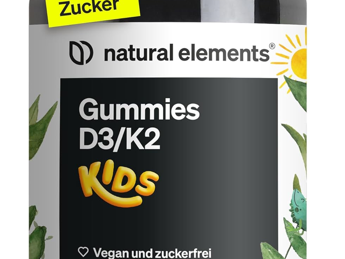 🧒 Natural Elements Vitamin D3 + K2 Gummies Kids – 120 Fruity Gummies | Shop now at Beyston.com | Other kids' products | Airdrie | Ad gallery (SEO) | 2