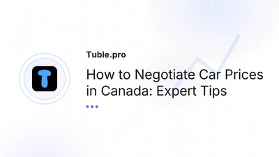 Negotiate Car Prices Canada | Dealer & Private Sale Tips