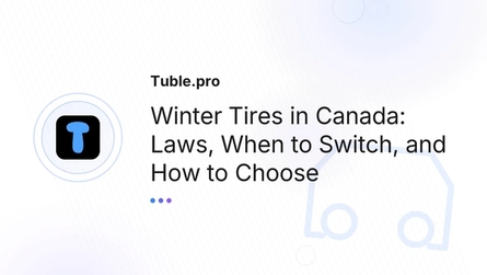 Winter Tires in Canada: Laws, When to Switch, and How to Choose