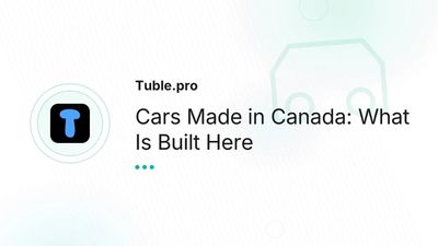 Cars Made in Canada — Which Brands Manufacture in Canada